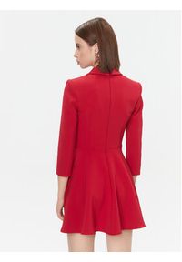Elisabetta Franchi Sukienka koktajlowa AB-385-36E2-V580 Czerwony Regular Fit. Kolor: czerwony. Materiał: syntetyk. Styl: wizytowy #4