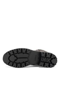 MEXX Trzewiki MI001713143W Srebrny. Kolor: srebrny. Materiał: skóra