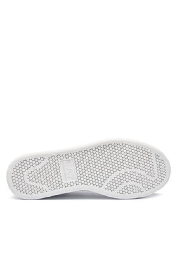 EA7 Emporio Armani Sneakersy Biały. Kolor: biały. Materiał: skóra