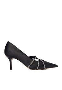 Jenny - JENNY Szpilki CEO-6V9221-9 Czarny. Kolor: czarny. Materiał: materiał. Obcas: na szpilce