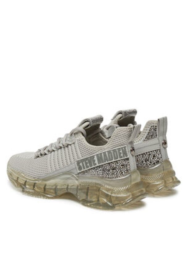 Steve Madden Sneakersy Maxilla-R SM19000110 Szary. Kolor: szary. Materiał: materiał