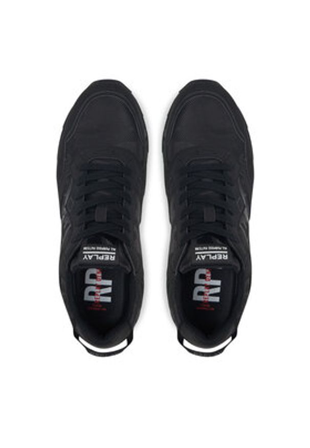 Replay - REPLAY Sneakersy GMS68 .000.C0096T Czarny. Kolor: czarny. Materiał: materiał