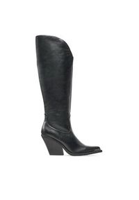 Jenny Fairy Kozaki LS5841-03 Czarny. Kolor: czarny. Materiał: skóra #7