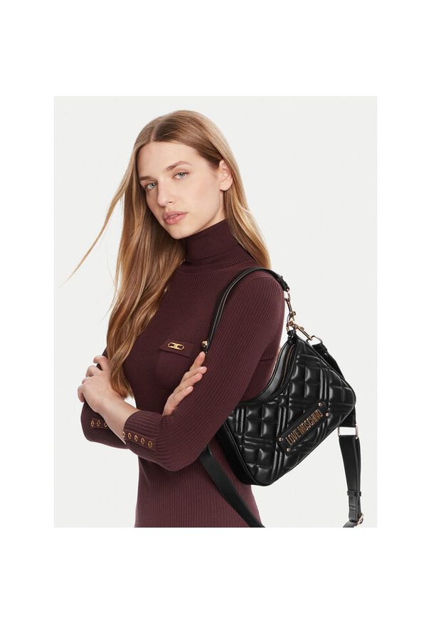 Love Moschino - Torebka LOVE MOSCHINO. Kolor: czarny