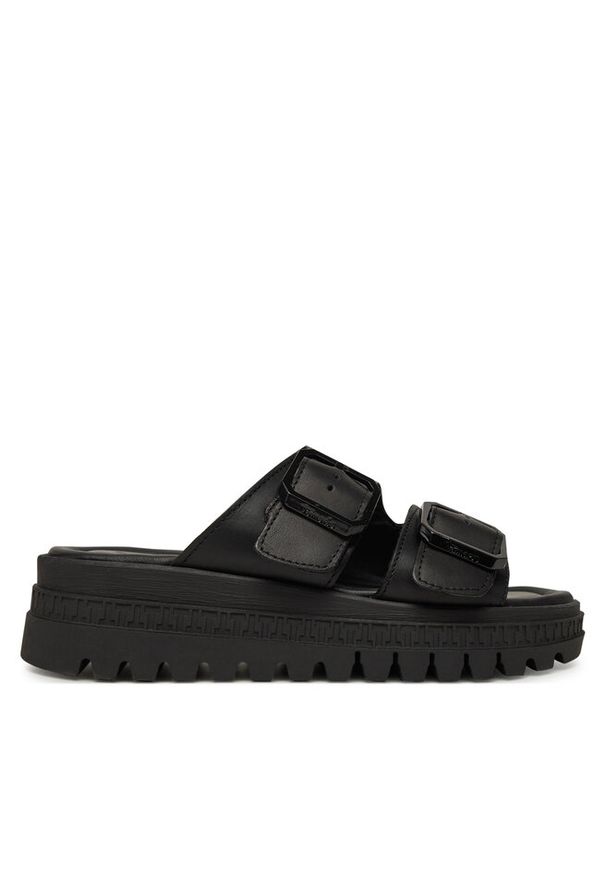 Klapki Tamaris. Kolor: czarny