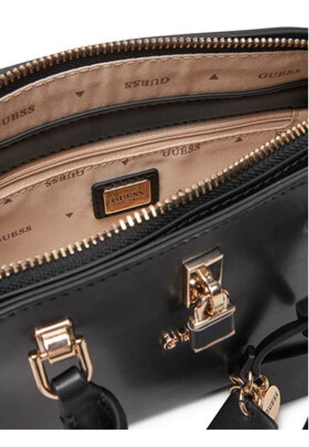 Guess Torebka HWVG96 55760 Czarny. Kolor: czarny. Materiał: skórzane