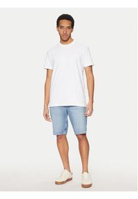 Calvin Klein Jeans T-Shirt J30J326683 Biały Regular Fit. Kolor: biały. Materiał: bawełna #5