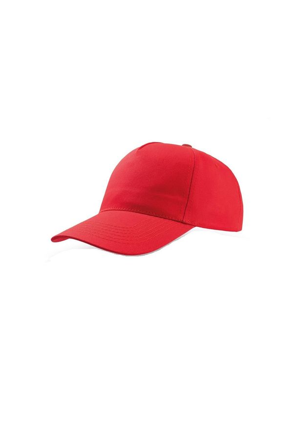 ATLANTIS - Rozpocznij 5 Panel Cap. Kolor: czerwony