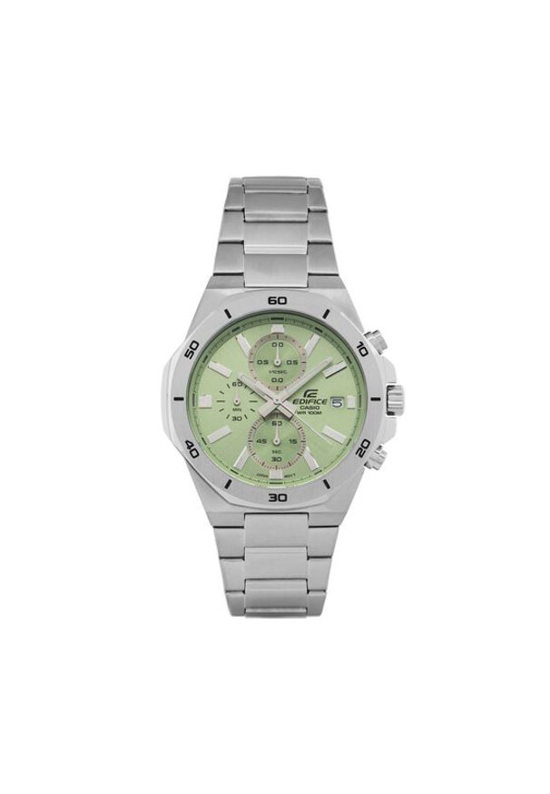 Casio Zegarek Edifice EFV-640D-3AVUEF Srebrny. Kolor: srebrny