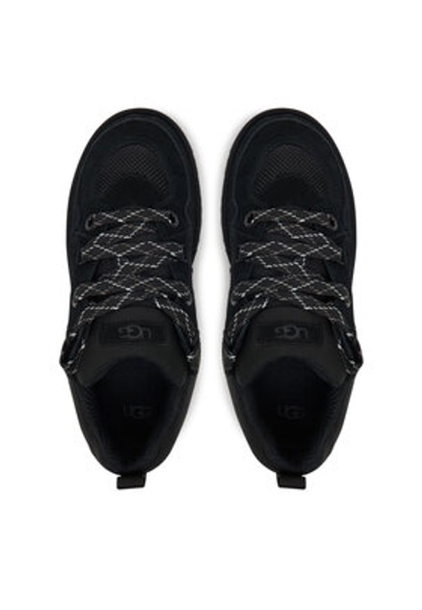 Ugg Sneakersy M Lo Lowmel 1169493 Czarny. Kolor: czarny. Materiał: skóra, zamsz