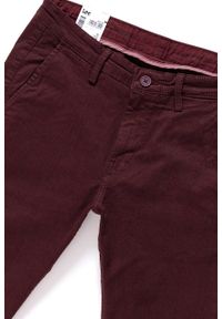 Lee - LEE SPODNIE MĘSKIE CHINO BURGUNDY ARRAY L768LL26. Okazja: na co dzień. Styl: casual, elegancki, wizytowy #8