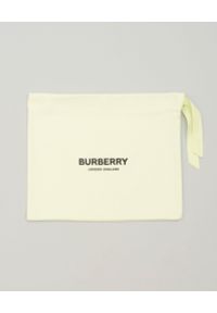Burberry - BURBERRY - Białe sneakersy Arthur. Kolor: biały. Materiał: zamsz, guma, materiał, poliamid #3