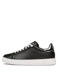 EA7 Emporio Armani Sneakersy X7X009 XK329 N763 Czarny. Kolor: czarny. Materiał: skóra