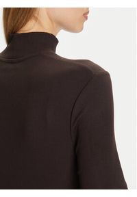 Marc O'Polo Golf M08 2076 51177 Brązowy Slim Fit. Typ kołnierza: golf, polo. Kolor: brązowy #5