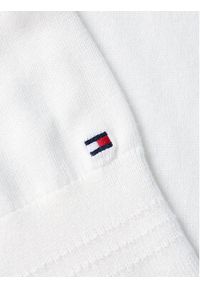 TOMMY HILFIGER - Tommy Hilfiger Sweter WW0WW40099 Biały Regular Fit. Kolor: biały. Materiał: bawełna #5