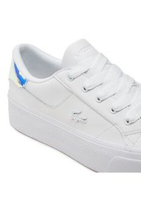 Lacoste Sneakersy 124 1 CFA Biały. Kolor: biały. Materiał: skóra