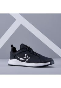 ARTENGO - Buty tenisowe męskie Artengo TS130 na każdą nawierzchnię. Kolor: czarny, szary, wielokolorowy. Materiał: tkanina, kauczuk, syntetyk, skóra. Szerokość cholewki: normalna. Sport: tenis