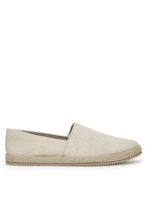 Lanetti Espadryle MF1594-1 Beżowy. Kolor: beżowy. Materiał: materiał