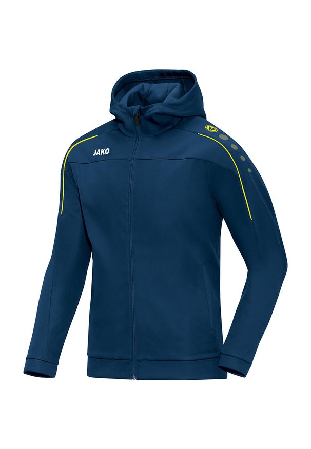 Kurtka Jako à capuche Classico. Kolor: wielokolorowy, niebieski, żółty. Materiał: tkanina. Sport: turystyka piesza