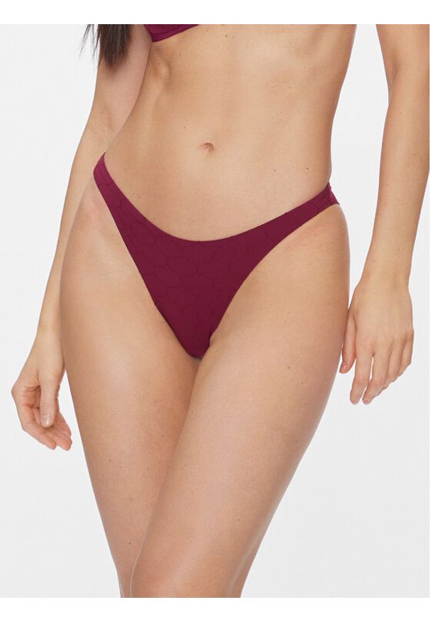 Chantelle Dół od bikini C15T90 Fioletowy. Kolor: fioletowy. Materiał: syntetyk