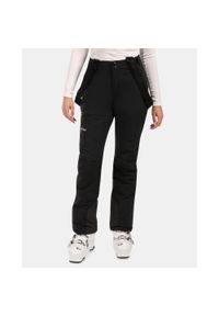 Damskie spodnie narciarskie Kilpi EURINA-W. Kolor: czarny. Materiał: nylon. Sezon: zima. Sport: narciarstwo #1