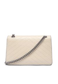 Pinko - PINKO Torebka Love One Light Mini Al 25-26 PLTT 106173 A2JC Écru. Kolor: kremowy. Materiał: skórzane #4