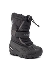 sorel - Sorel Śniegowce Childrens Flurry NC1695 Czarny. Kolor: czarny. Materiał: materiał #3
