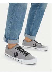 Converse Tenisówki Sport Casual A10548C Szary. Okazja: na co dzień. Kolor: szary. Materiał: materiał. Styl: sportowy, casual #6