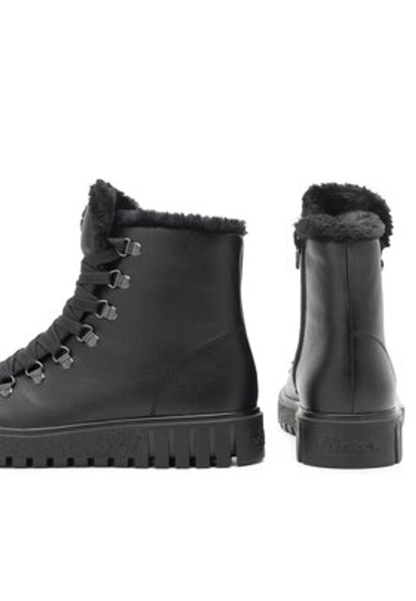 Rieker Trzewiki Y3432-00 Czarny. Kolor: czarny. Materiał: syntetyk