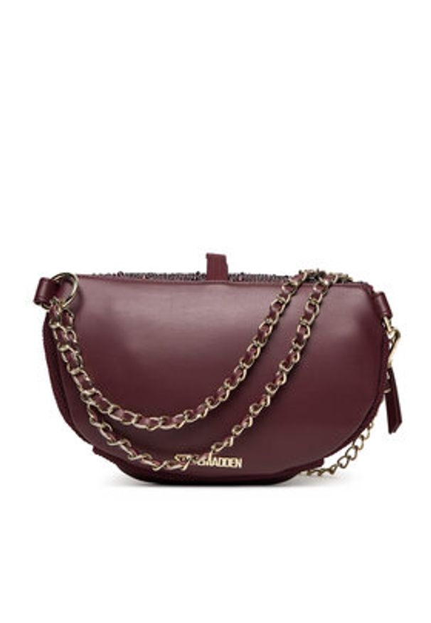 Steve Madden Torebka Bmaxima SM13000640 Bordowy. Kolor: czerwony. Materiał: skórzane