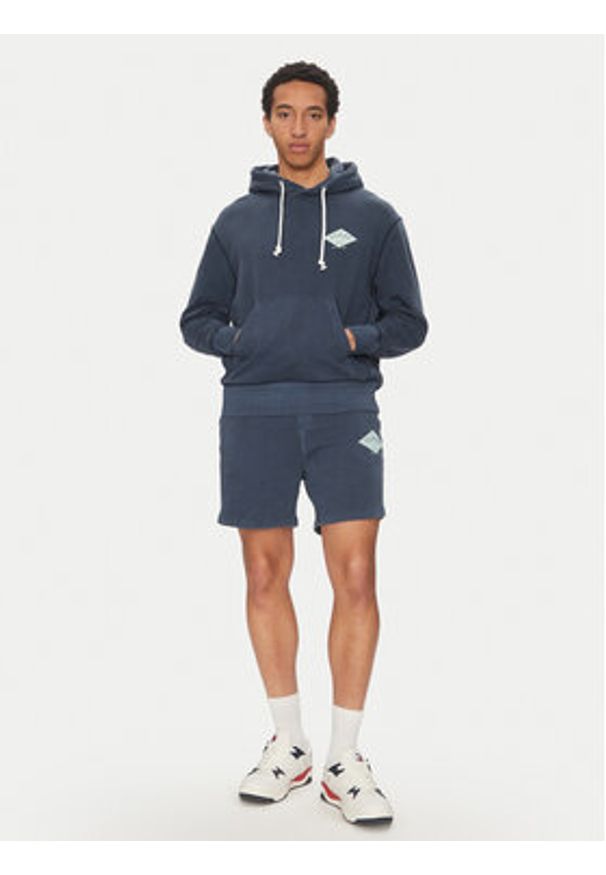 Tommy Jeans Szorty sportowe Varsity DM0DM20936 Granatowy Regular Fit. Kolor: niebieski. Materiał: bawełna. Styl: sportowy