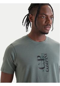 C.P. Company T-Shirt 20CMTS084A005100W Zielony Regular Fit. Kolor: zielony. Materiał: bawełna #3