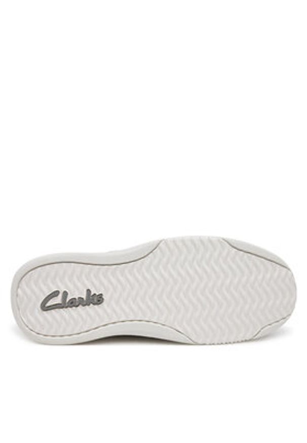 Clarks Sneakersy Easeway Lace 26181368 Czarny. Kolor: czarny. Materiał: materiał