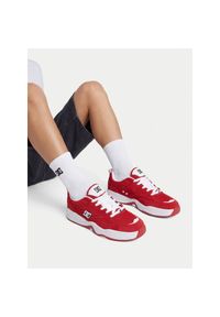 Sneakersy DC Shoes. Kolor: czerwony #1