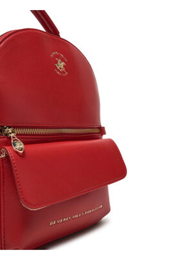 Beverly Hills Polo Club Plecak BHPC-H-001-07 Czerwony. Kolor: czerwony. Materiał: syntetyk, materiał