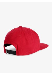FOX - Czapka z daszkiem Fox Head Snapback Hat. Kolor: czerwony
