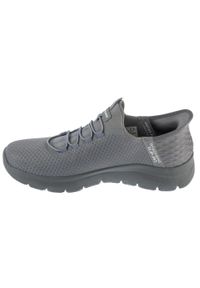 skechers - Buty sportowe Sneakersy męskie, Skechers Slip-Ins Summits - High Range. Kolor: szary. Sport: turystyka piesza