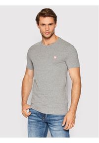 Guess T-Shirt M2YI24 J1311 Szary Super Slim Fit. Kolor: szary. Materiał: bawełna #1