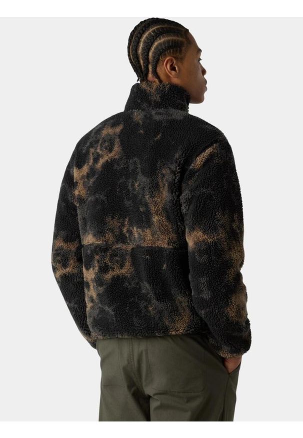 Sweter Męski The North Face M Extreme Pile 2 Print. Kolor: wielokolorowy, czarny, brązowy. Materiał: polar. Wzór: nadruk. Sport: turystyka piesza