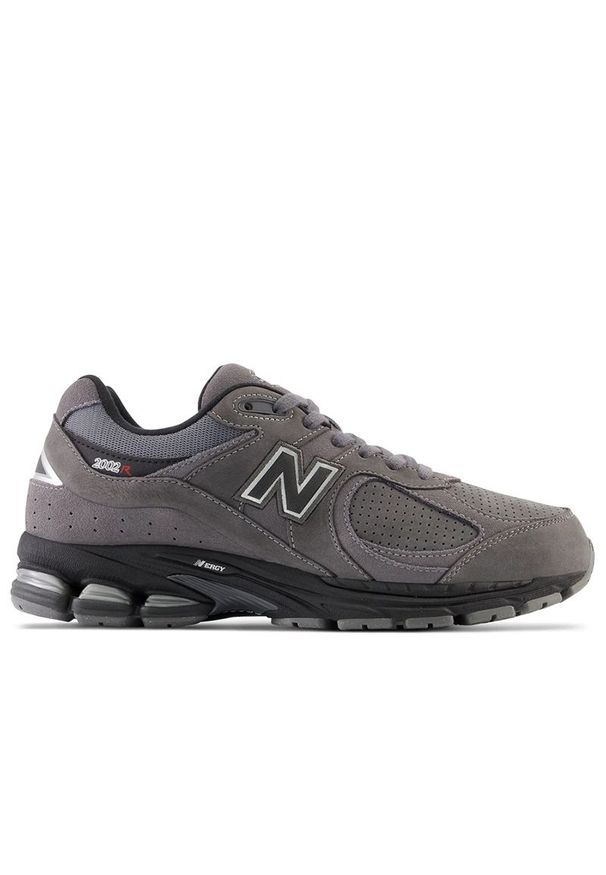 Buty New Balance M2002REH - szare. Okazja: na co dzień. Kolor: szary. Materiał: guma, materiał, skóra, syntetyk. Szerokość cholewki: normalna. Sport: bieganie