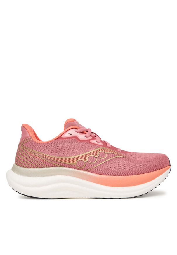 Saucony Buty do biegania Triumph 23 S11023 Różowy. Kolor: różowy. Materiał: materiał