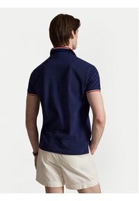 Polo Ralph Lauren Polo 710842621505 Granatowy Regular Fit. Typ kołnierza: polo. Kolor: niebieski. Materiał: bawełna #5