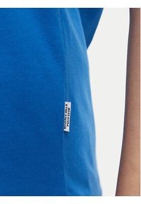 Beverly Hills Polo Club T-Shirt P-SS26W-TS516518 Niebieski Regular Fit. Typ kołnierza: polo. Kolor: niebieski. Materiał: bawełna #4