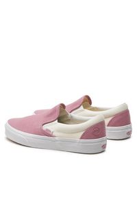 Vans Tenisówki Classic Slip-On VN000CT5LTP1 Różowy. Zapięcie: bez zapięcia. Kolor: różowy. Materiał: materiał #3