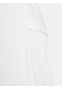 DKNY Sukienka koktajlowa DD4A1519 Écru Regular Fit. Materiał: syntetyk. Styl: wizytowy