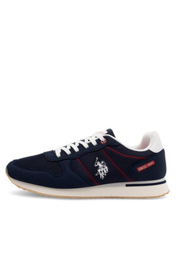 U.S. Polo Assn. Sneakersy ALTENA001A Granatowy. Kolor: niebieski. Materiał: materiał