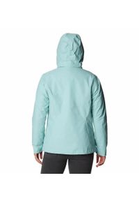 columbia - Kurtka turystyczna 3w1 damska Columbia Bugaboo II Fleece Interchange Jacket. Kolor: zielony