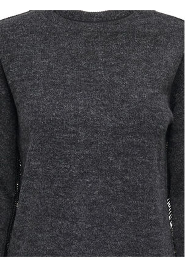 only - ONLY Sweter Jake 15355819 Szary Regular Fit. Kolor: szary. Materiał: syntetyk