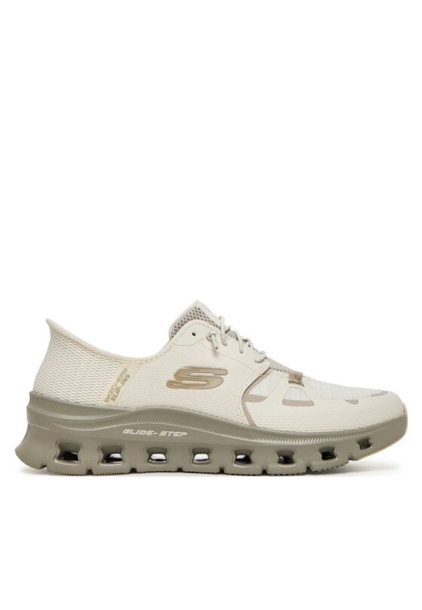 skechers - Skechers Sneakersy Glide-Step Pro- 232930/NAT Beżowy. Kolor: beżowy. Materiał: materiał