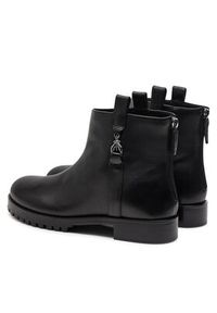 Patrizia Pepe Botki 8Y0104/L034-FB30 Czarny. Kolor: czarny. Materiał: skóra #2